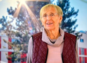 Frau Helga Götze, Mitglied im Heimberat