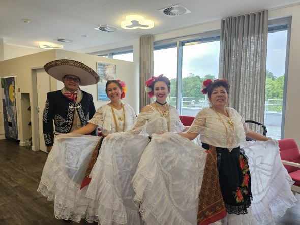 mexikanische Tanzgruppe