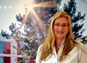 Frau Stölb aus dem Seelsorgeteam und Ansprechpartnerin für Ehrenamt