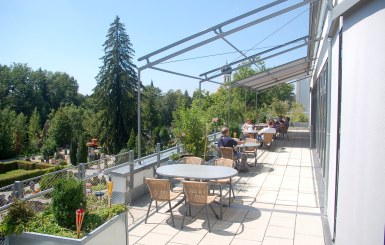 Sonnige Dachterrasse