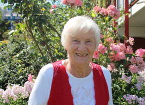 Frau Katharina Zapletal, Mitglied im Heimbeirat
