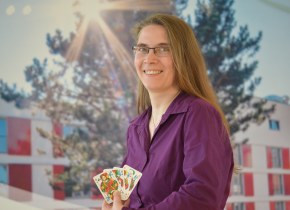 Frau Anett Menzel, Ausbildungskoordinatorin und Öffentlichkeitsarbeit